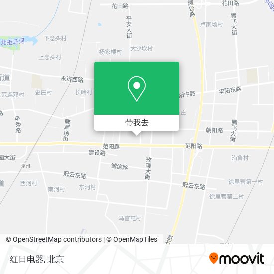 红日电器地图