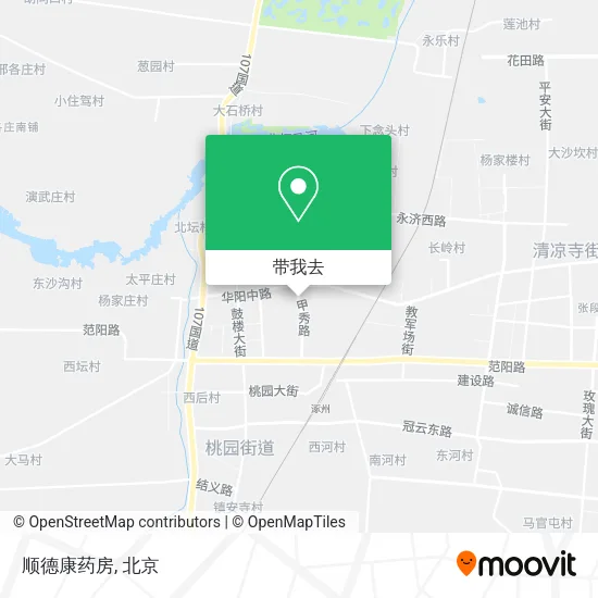 顺德康药房地图