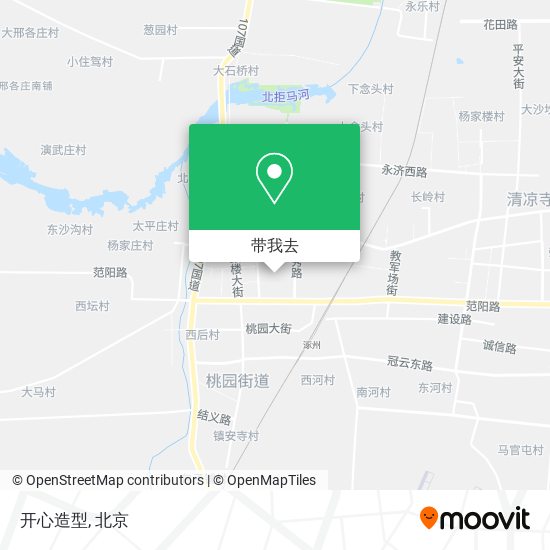 开心造型地图