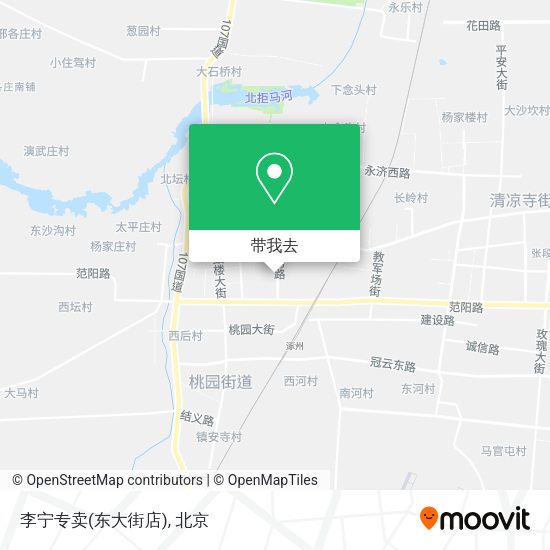 李宁专卖(东大街店)地图