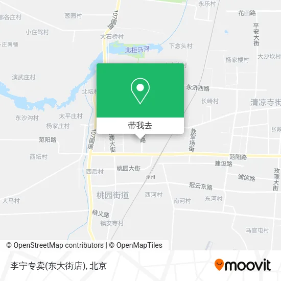 李宁专卖(东大街店)地图