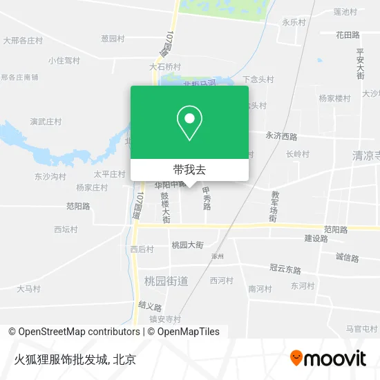 火狐狸服饰批发城地图