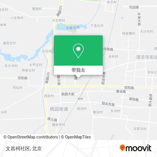 文昌祠社区地图