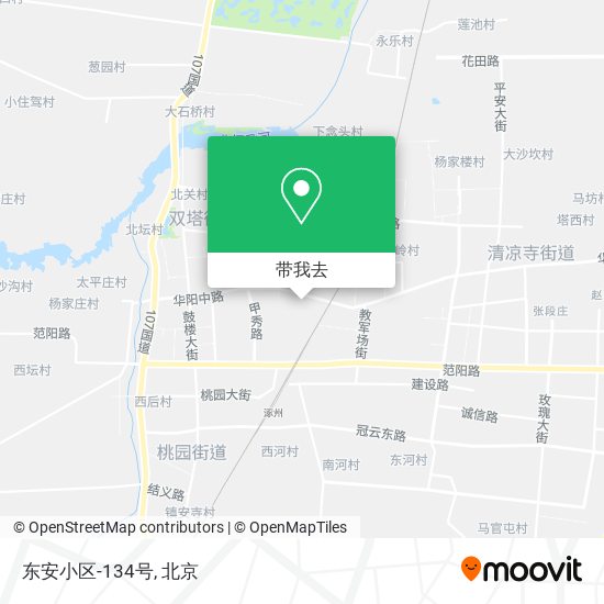 东安小区-134号地图
