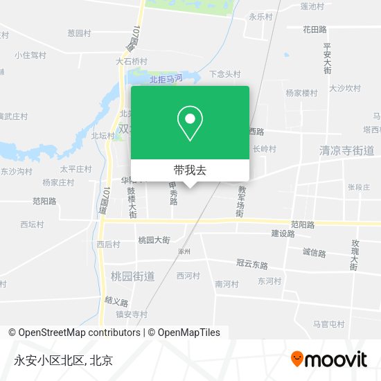永安小区北区地图