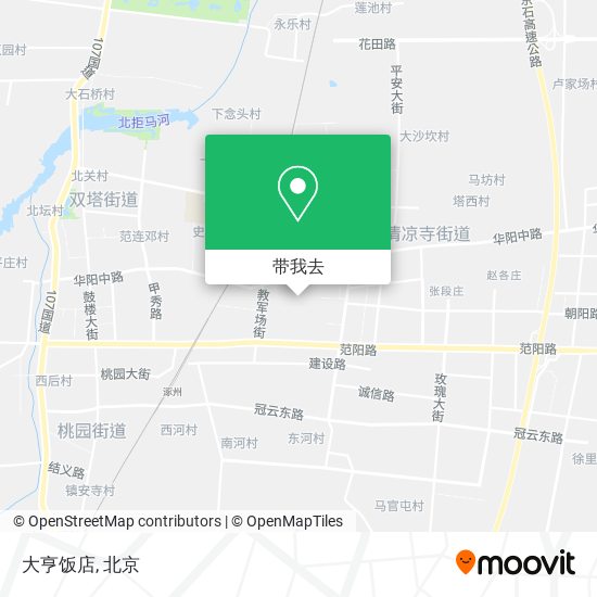 大亨饭店地图