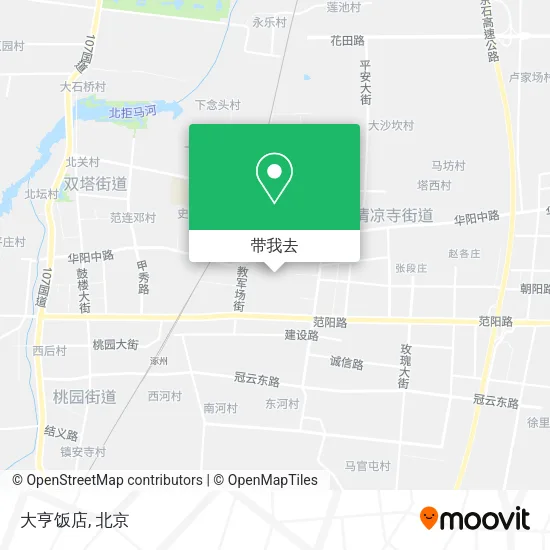 大亨饭店地图