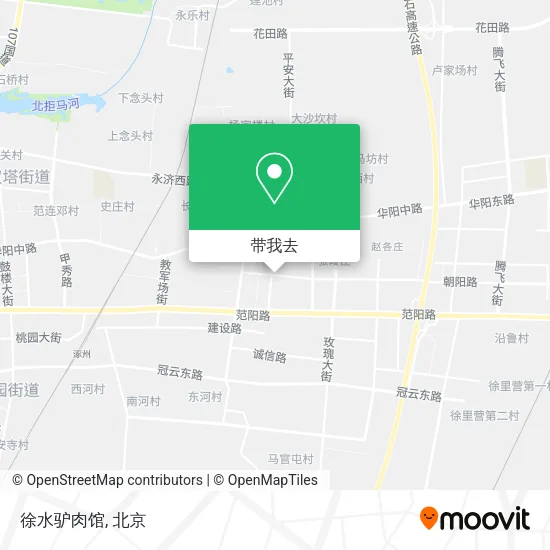 徐水驴肉馆地图