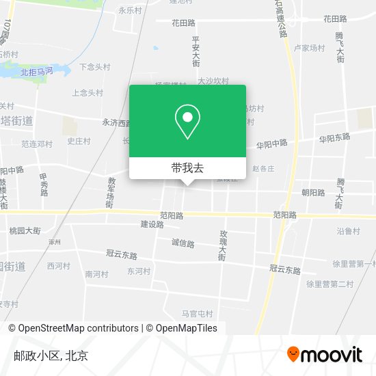 邮政小区地图
