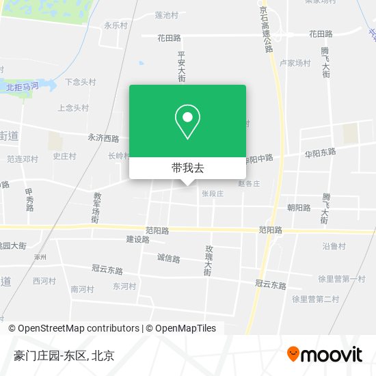 豪门庄园-东区地图
