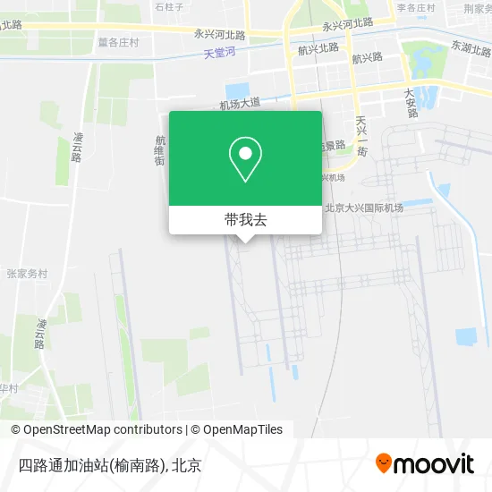 四路通加油站(榆南路)地图