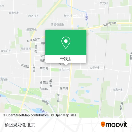 榆垡规划馆地图