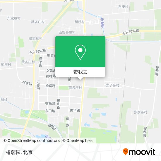 椿蓉园地图