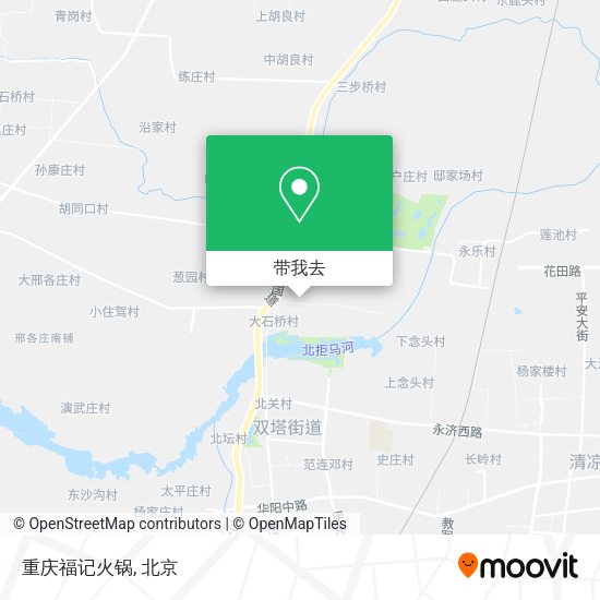 重庆福记火锅地图