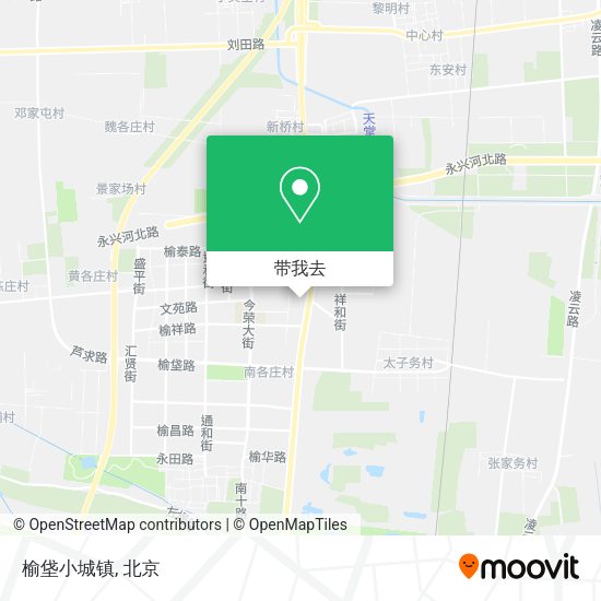 榆垡小城镇地图