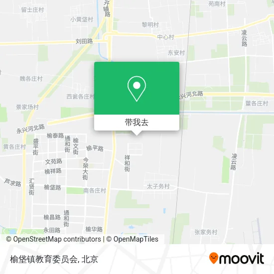 榆垡镇教育委员会地图