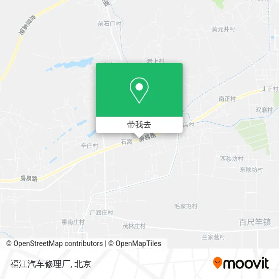 福江汽车修理厂地图