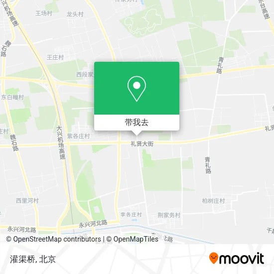 灌渠桥地图