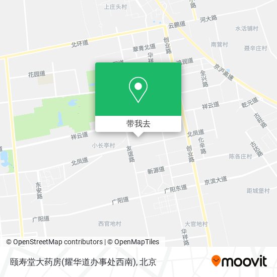 颐寿堂大药房(耀华道办事处西南)地图