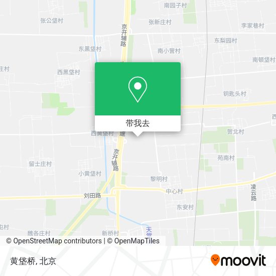 黄垡桥地图
