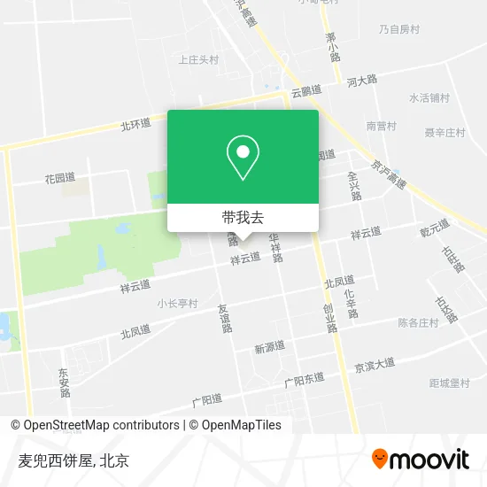 麦兜西饼屋地图