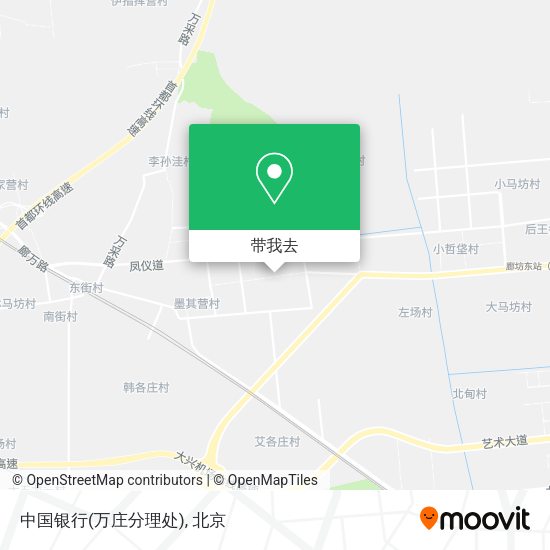 中国银行(万庄分理处)地图