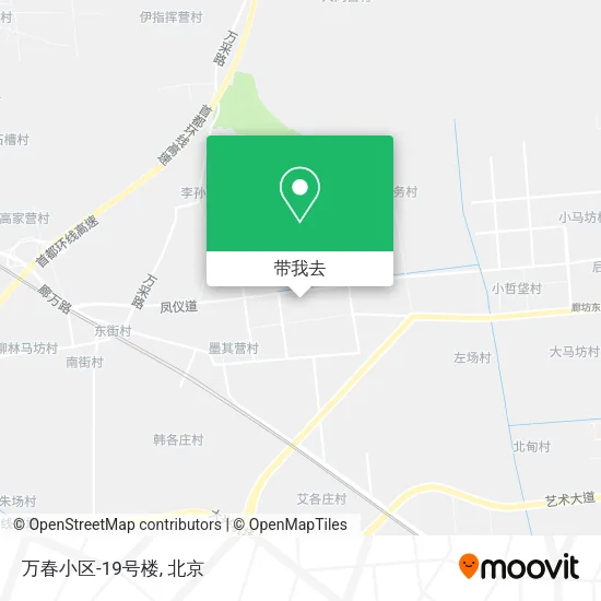 万春小区-19号楼地图
