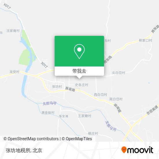 张坊地税所地图