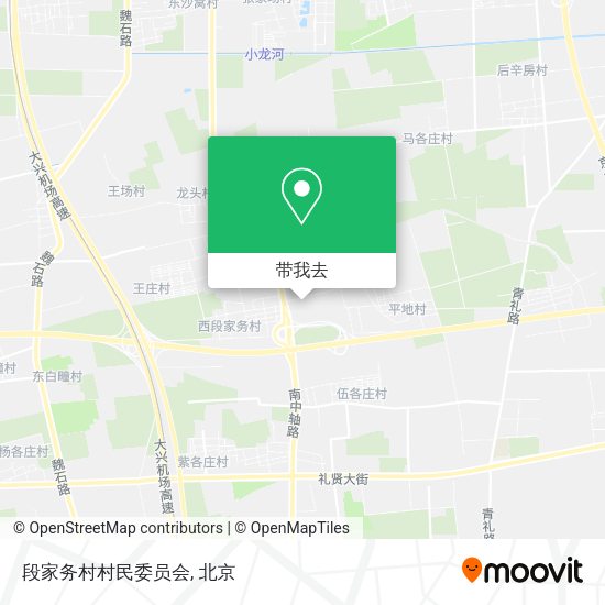 段家务村村民委员会地图