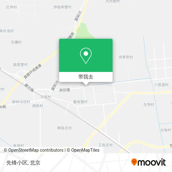先锋小区地图