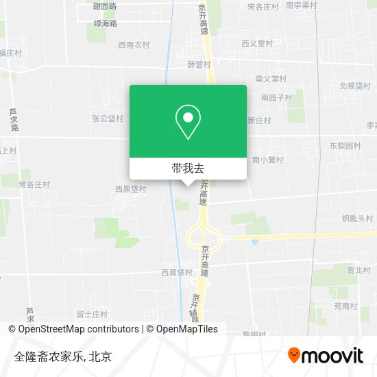 全隆斋农家乐地图