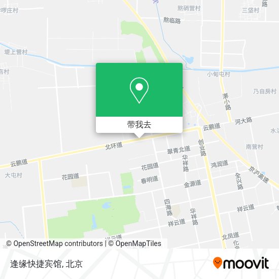 逢缘快捷宾馆地图