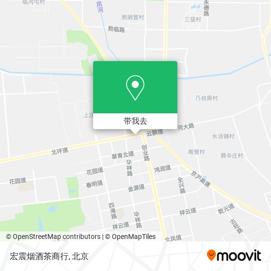 宏震烟酒茶商行地图