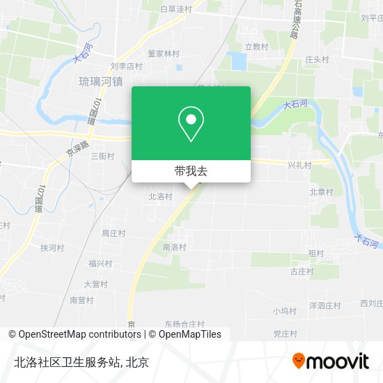 北洛社区卫生服务站地图