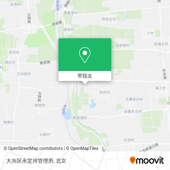 大兴区永定河管理所地图
