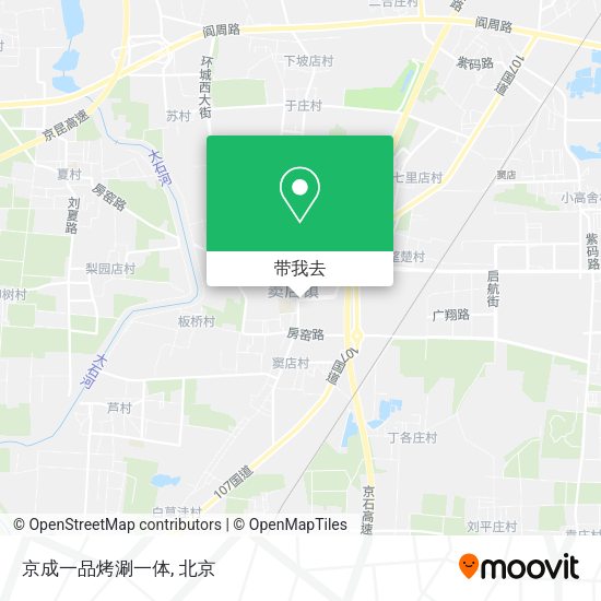 京成一品烤涮一体地图