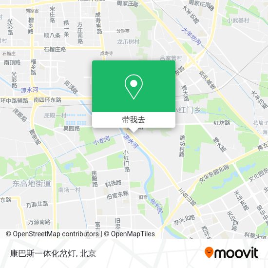 康巴斯一体化岔灯地图