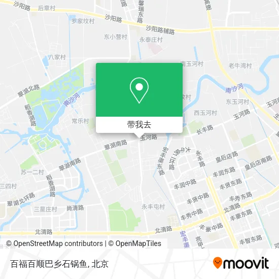 百福百顺巴乡石锅鱼地图