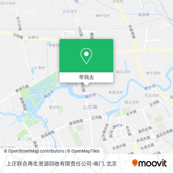 上庄联合再生资源回收有限责任公司-南门地图