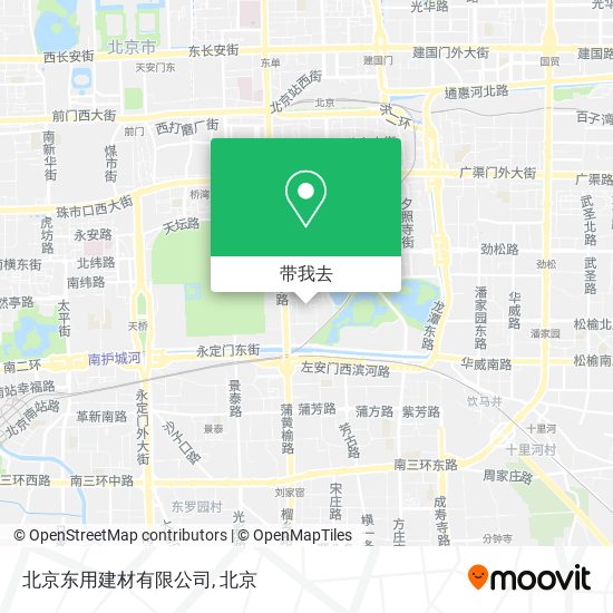 北京东用建材有限公司地图