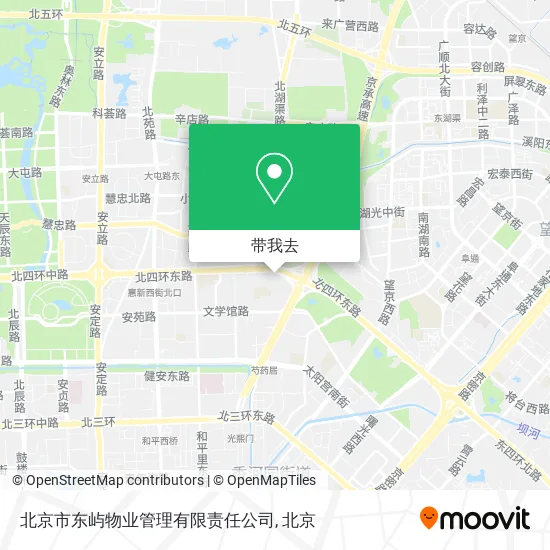 北京市东屿物业管理有限责任公司地图