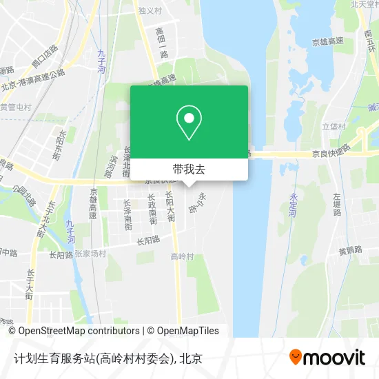 计划生育服务站(高岭村村委会)地图
