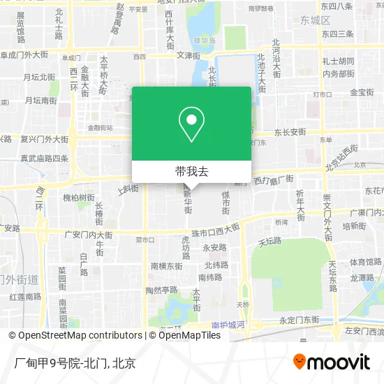 厂甸甲9号院-北门地图