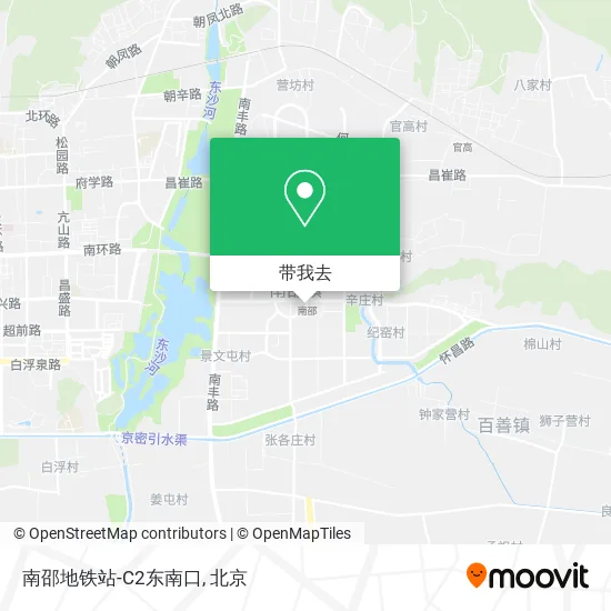南邵地铁站-C2东南口地图
