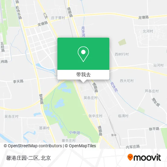 馨港庄园-二区地图