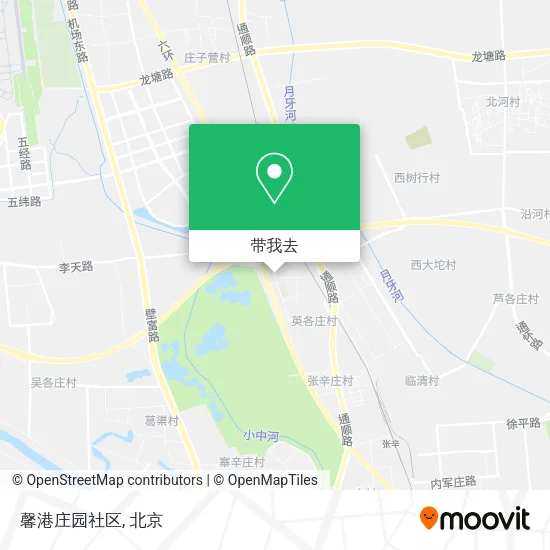馨港庄园社区地图