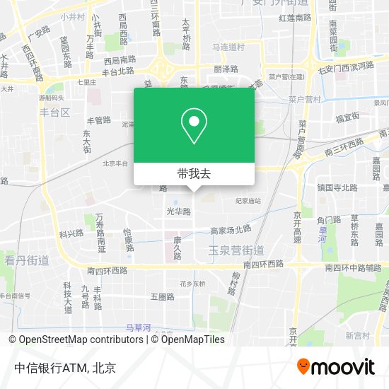 中信银行ATM地图