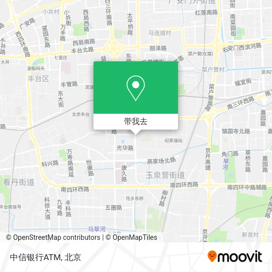 中信银行ATM地图