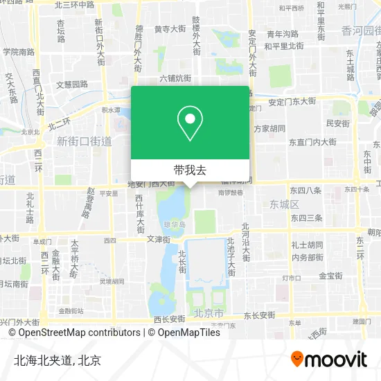 北海北夹道地图