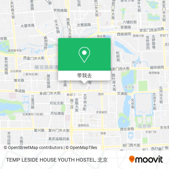 TEMP LESIDE HOUSE YOUTH HOSTEL地图